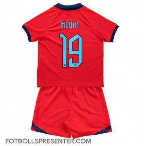England Mason Mount #19 Bortatröja Barn VM 2022 Kortärmad (+ korta byxor)